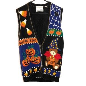 Vintage Halloween Vest-S003